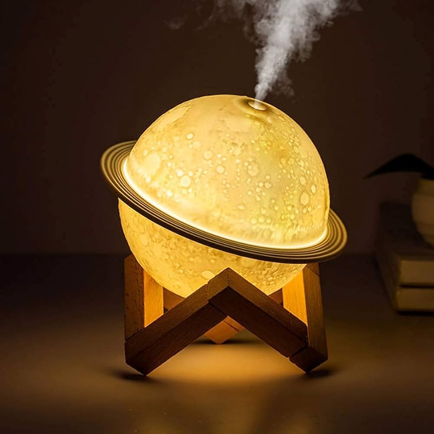 リピート　moon様１本　モイスト1000 イオニート Amazon.com: Moon Lamp Humidifier, 2 in 1 Moon Night Light